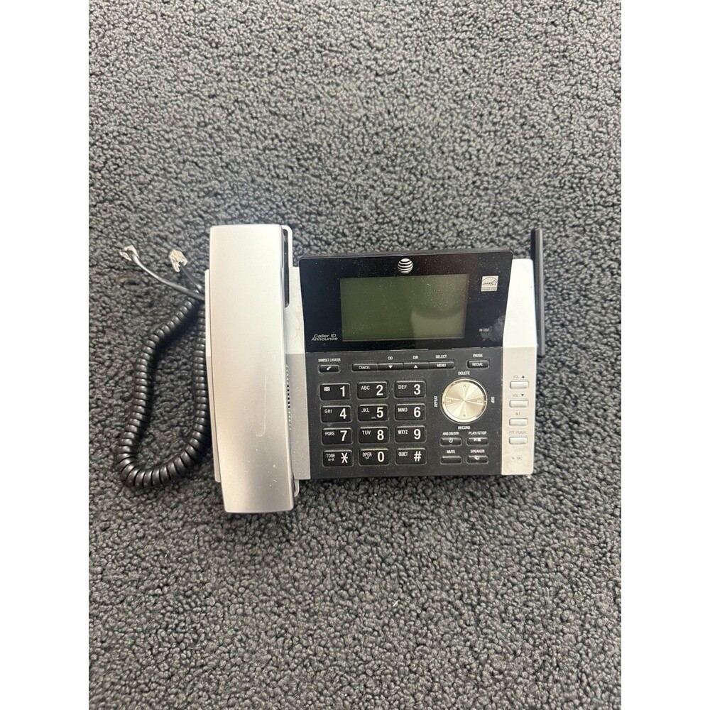 AT&T Corded Digital Answering System No Cordless Handsets Pwr Supply  CL84365